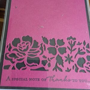 Floral Card Set 6 Pack Multi Color.